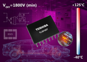 New 1800-V photorelay powers safer and more efficient high-voltage EV batteries