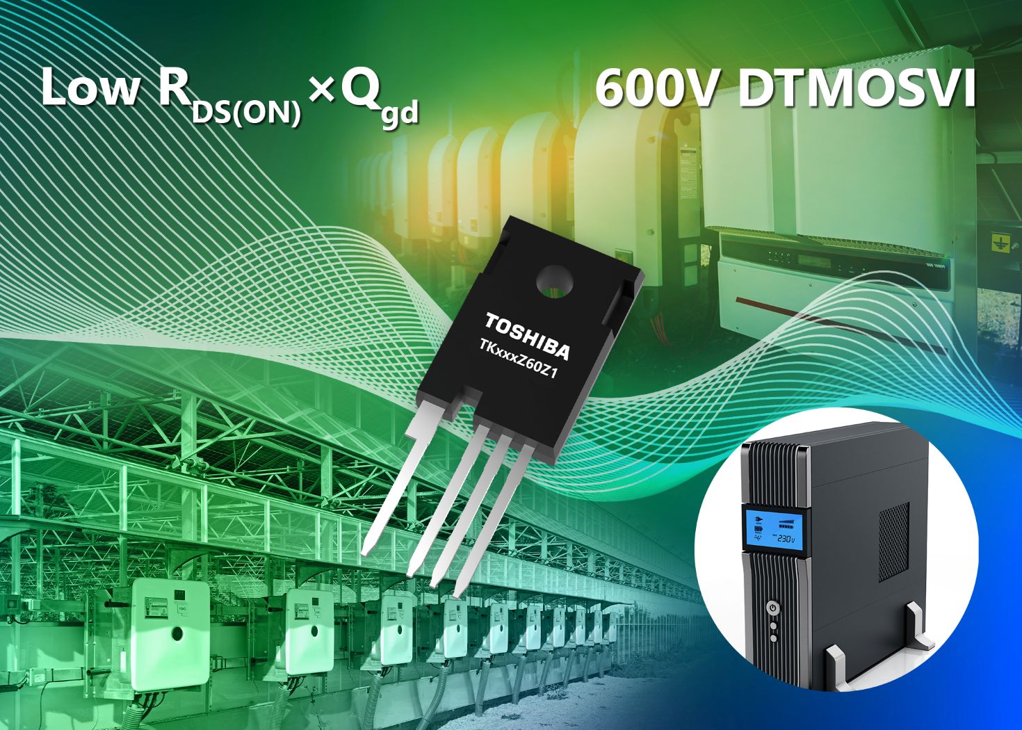 New 600-V MOSFETs optimized for EV chargers and onboard power systems