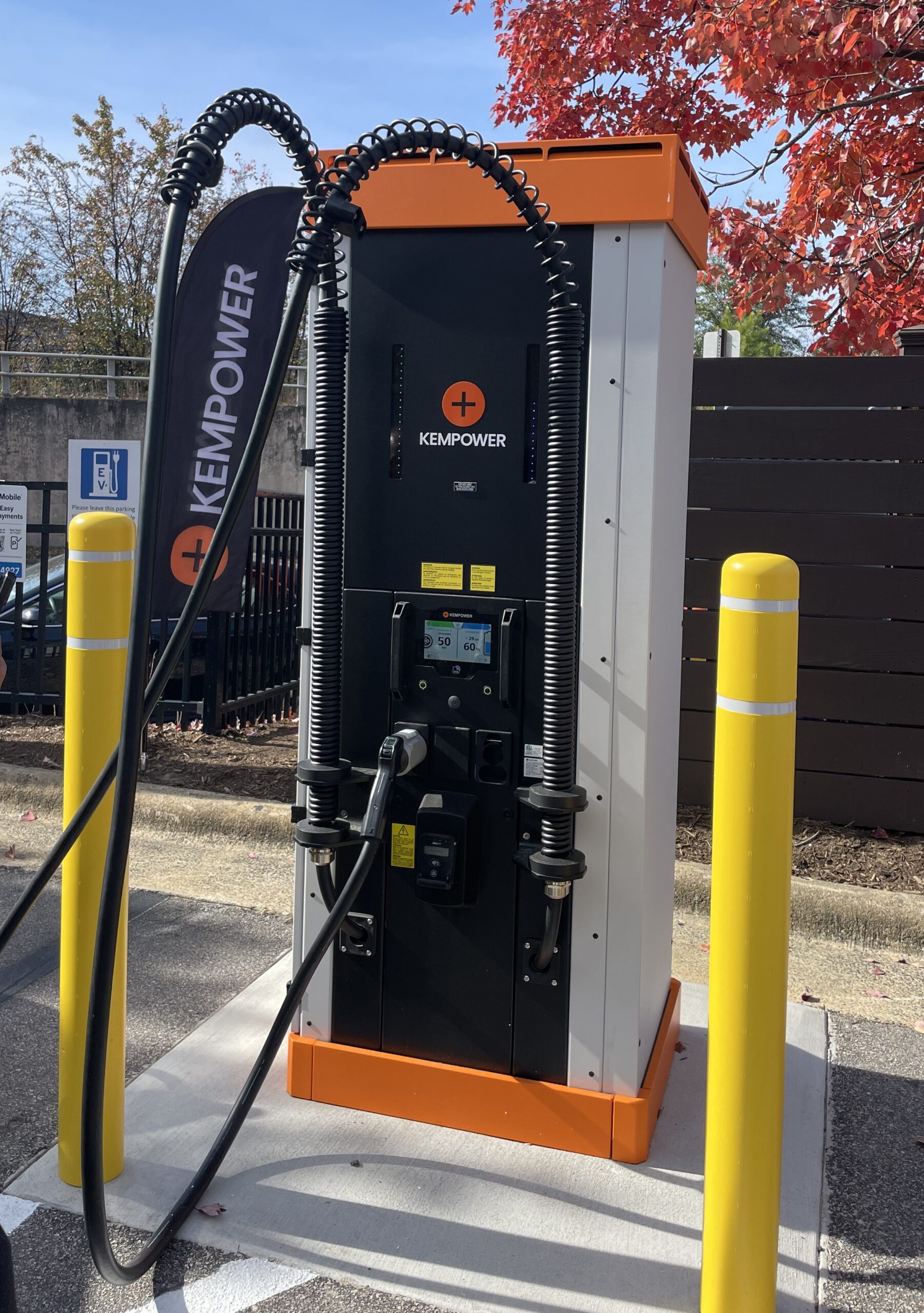 Kempower launches new public dc fast-charging site in North Carolina