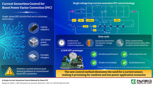 Researchers develop sensorless PFC control method for ac/dc power conversion
