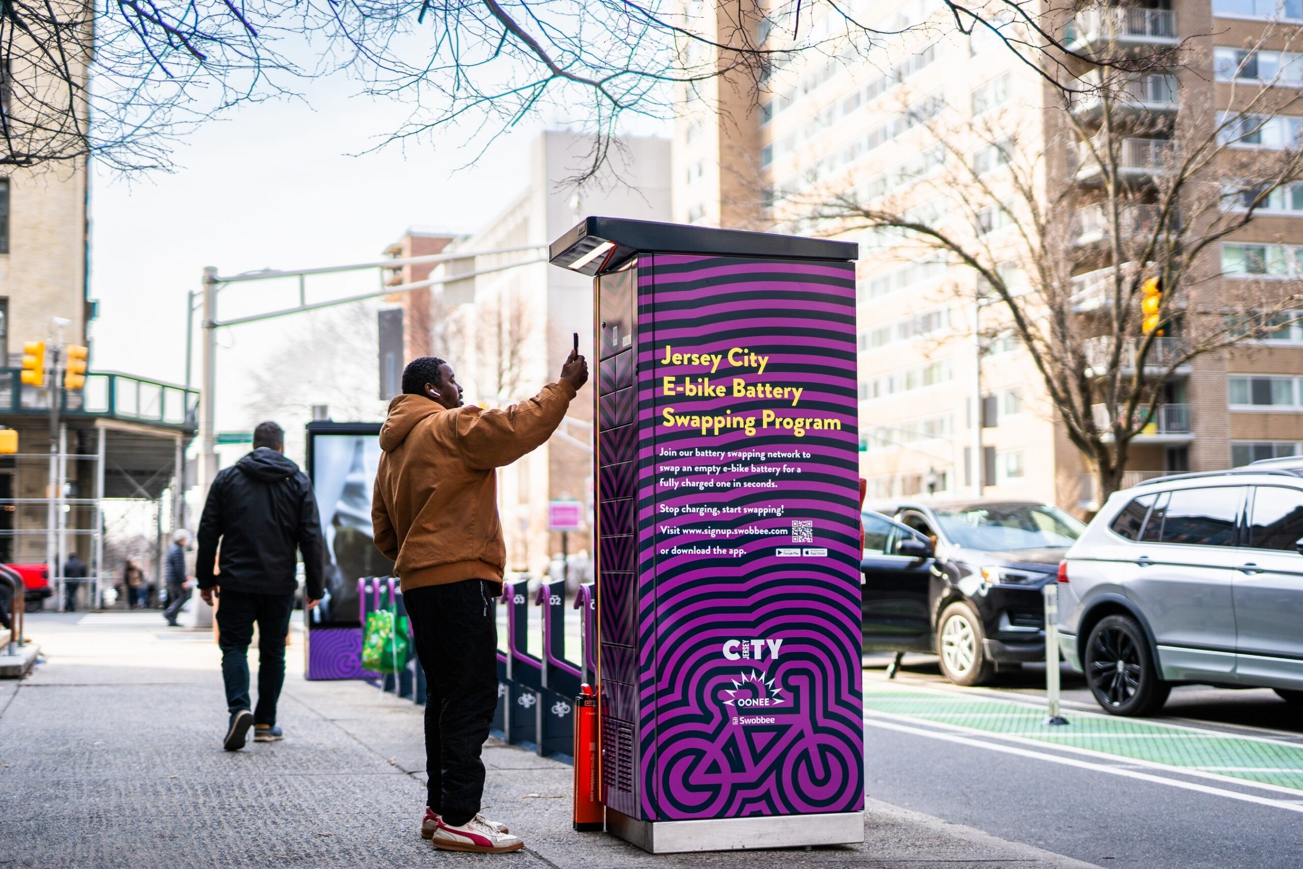 Supporting micro-mobility in NYC with a battery swapping network